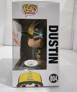 Funko Stranger Things - Dustin At Camp #804 Signed Pop! Vinyl POP! Vinyls