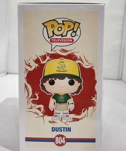 Funko Stranger Things - Dustin At Camp #804 Signed Pop! Vinyl POP! Vinyls