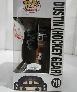 Funko Stranger Things - Dustin (Hockey Gear) #719 Signed Pop! Vinyl POP! Vinyls