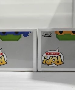 Teenage Mutant Ninja Turtle 8-Bit Funko Shop Stickered Signed Bundle - 4 Signed Pop! Vinyls 17 Teenage Mutant Ninja Turtle 8-Bit Funko Shop Stickered Signed Bundle - 4 Signed Pop! Vinyls