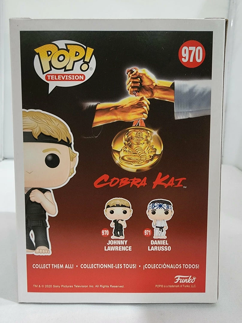 Funko Cobra Kai - Johnny Lawrence #970 Signed Pop! Vinyl POP! Vinyls 3 Funko Cobra Kai - Johnny Lawrence #970 Signed Pop! Vinyl POP! Vinyls