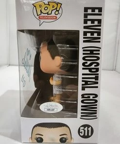 Funko POP! Vinyls Stranger Things - Eleven (Hospital Gown) #511 Signed POP! Vinyl