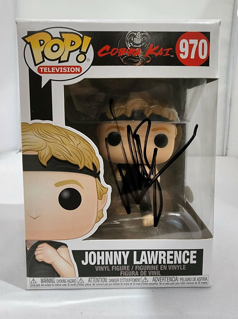 Funko Cobra Kai - Johnny Lawrence #970 Signed Pop! Vinyl POP! Vinyls 1 Funko Cobra Kai - Johnny Lawrence #970 Signed Pop! Vinyl POP! Vinyls