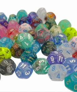 Ozzie Collectables Bags & Wallets CHX 29212 Signature Bag Of 50 Assorted Polyhedral D12