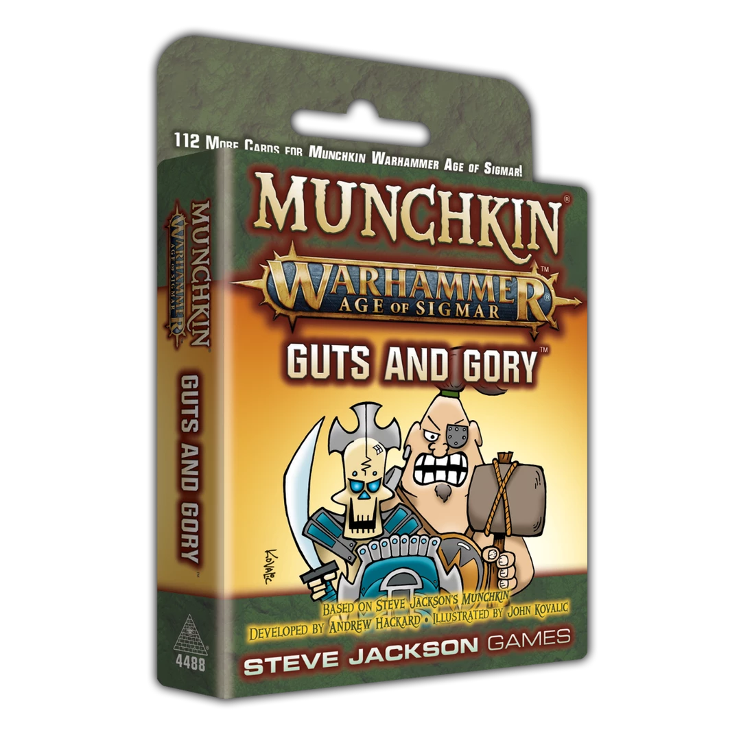 Ozzie Collectables Munchkin Warhammer Age Of Sigmar Guts And Gory All Board Games