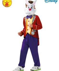 Rubies Deerfield White Rabbit Alice In Wonderland Costume, Child
