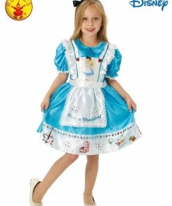 Rubies Deerfield Alice In Wonderland Deluxe Costume, Child Disney Junior