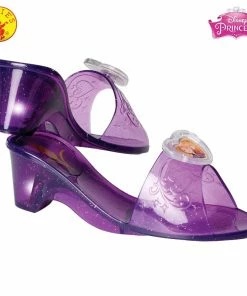 Rubies Deerfield Frozen Anna Light Up Jelly Shoes, Child
