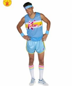 Rubies Deerfield Barbie Ken Exercise Costume, Adult