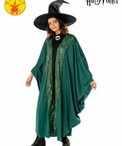 Rubies Deerfield Professor Mcgonagall Robe, Adult Harry Potter