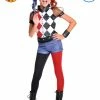 Rubies Deerfield Harley Quinn Dc Superhero Girls Deluxe, Child