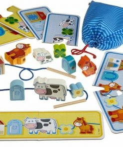 Ozzie Collectables Threading Game On The Farm