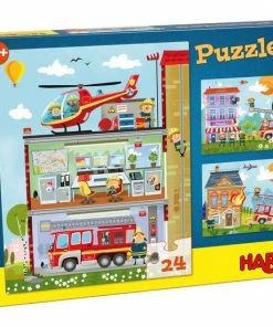 Ozzie Collectables Puzzles Little Fire Station All Board Games