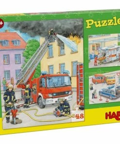 Ozzie Collectables Puzzles Emergency Vehicles All Board Games