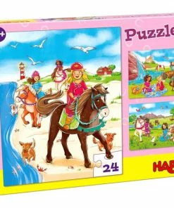 Ozzie Collectables Puzzles Horse Girls