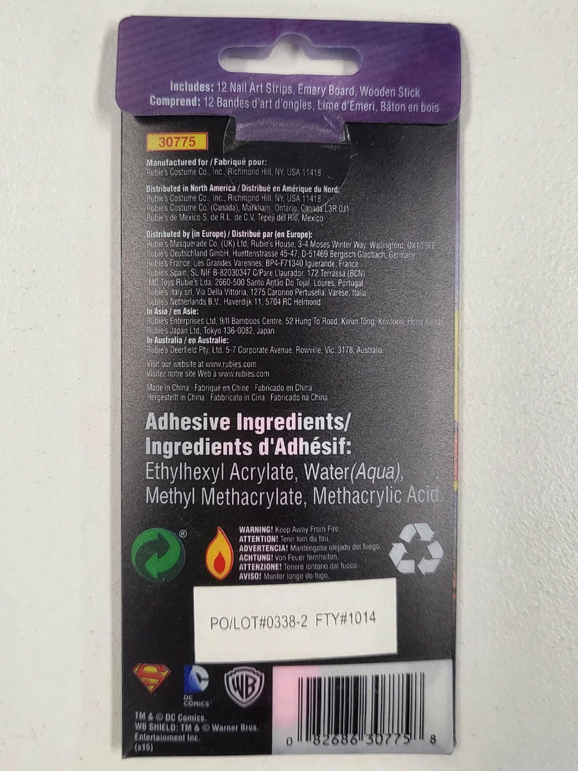 Rubies Deerfield Supergirl Nail Decal Kit Staff Picks 3 Rubies Deerfield Supergirl Nail Decal Kit Staff Picks