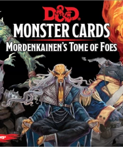 D&D Spellbook Cards Mordenkainens Tome Of Foes Deck Dungeons & Dragons