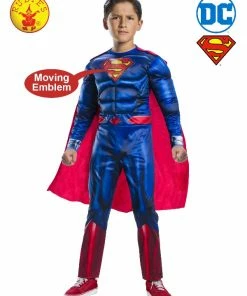 Rubies Deerfield Superman Deluxe Costume With Lenticular, Child