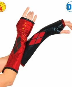 Rubies Deerfield Harley Quinn Gauntlets - Adult