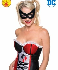 Rubies Deerfield Harley Quinn Mask - Adult