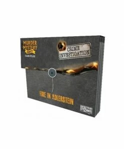 Ozzie Collectables Murder Mystery Party Case Files: Fire In Alderstein All Board Games