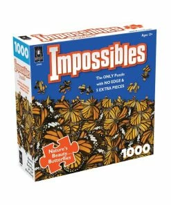 Ozzie Collectables Impossibles Puzzles: Nature's Beauty... Butterflies 1000pc