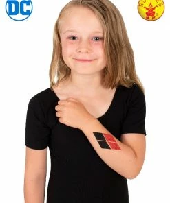 Rubies Deerfield Harley Quinn Glitter Tattoo