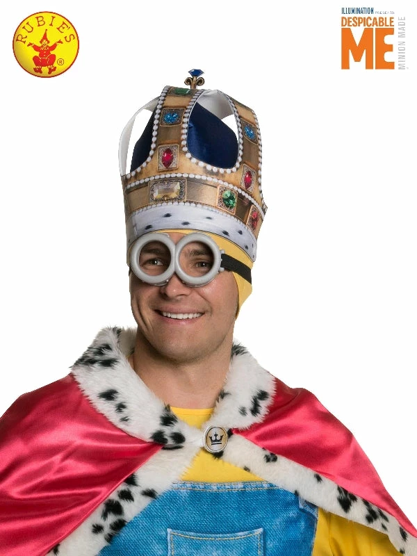 Rubies Deerfield Minion King Crown - Adult Minions 1 Rubies Deerfield Minion King Crown - Adult Minions