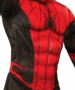 Rubies Deerfield Spider-Man No Way Home Deluxe Red & Black Costume, Child 6 Rubies Deerfield Spider-Man No Way Home Deluxe Red & Black Costume, Child
