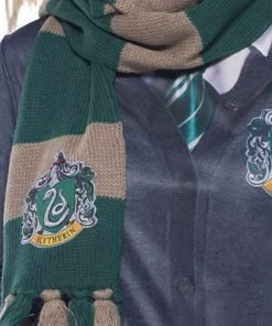 Rubies Deerfield Slytherin Deluxe Scarf, Child Harry Potter