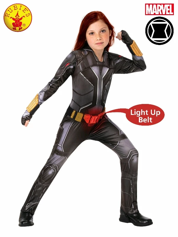 Rubies Deerfield Black Widow Deluxe Light Up Costume, Child Marvel Other 1 Rubies Deerfield Black Widow Deluxe Light Up Costume, Child Marvel Other