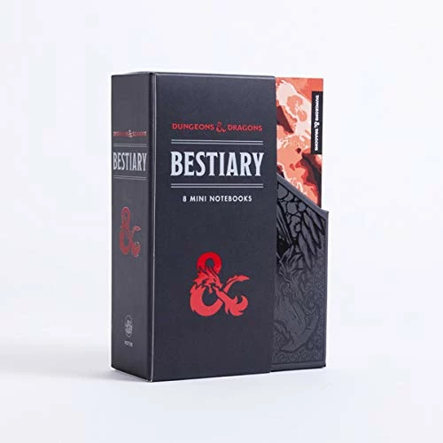 D&D Dungeons & Dragons Bestiary Notebook Set 1 D&D Dungeons & Dragons Bestiary Notebook Set