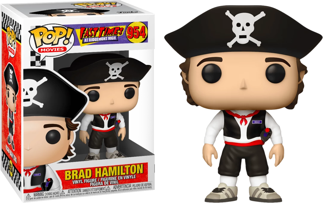 Funko Fast Times At Ridgemont High - Brad As Pirate Pop! Vinyl 2 Funko Fast Times At Ridgemont High - Brad As Pirate Pop! Vinyl