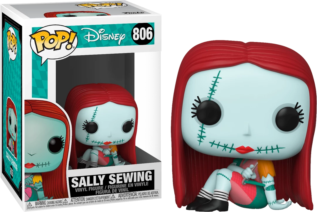 Funko The Nightmare Before Christmas - Sally Sewing Pop! Vinyl 2 Funko The Nightmare Before Christmas - Sally Sewing Pop! Vinyl