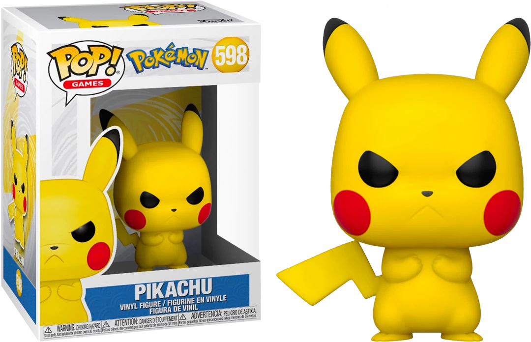 Funko Pokemon - Pikachu Grumpy Pop! Vinyl 1 Funko Pokemon - Pikachu Grumpy Pop! Vinyl