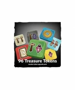 Ozzie Collectables Dwellings Of Eldervale Deluxe Wood Treasure And Trove Tokens All Board Games