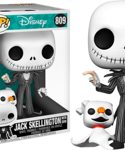 Funko The Nightmare Before Christmas - Jack With Zero 10" Pop! Vinyl