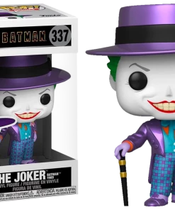 Funko Batman 1989 - Joker With Hat Metallic US Exclusive Pop! Vinyl