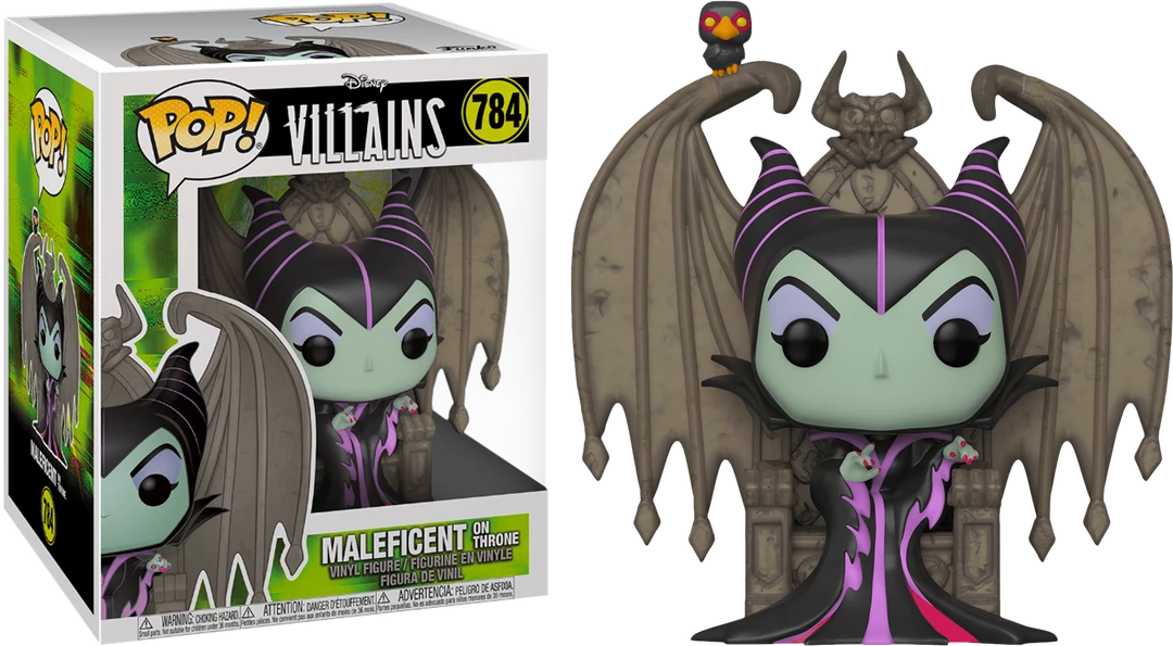 Funko POP! Vinyls Sleeping Beauty - Maleficent On Throne Pop! Deluxe 1 Funko POP! Vinyls Sleeping Beauty - Maleficent On Throne Pop! Deluxe