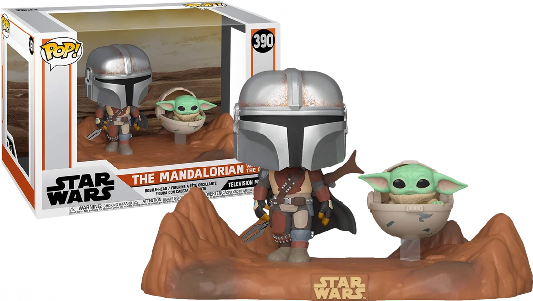 Funko Star Wars: The Mandalorian - Mandalorian & Child Movie Moment Pop! Vinyl POP! Vinyls 1 Funko Star Wars: The Mandalorian - Mandalorian & Child Movie Moment Pop! Vinyl POP! Vinyls