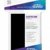 Ozzie Collectables All Board Games Ultimate Guard Supreme UX Sleeves Standard Size Black (50)