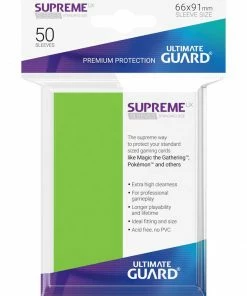 Ozzie Collectables Ultimate Guard Supreme UX Sleeves Standard Size Light Green (50)