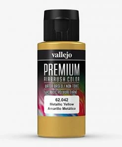 Ozzie Collectables Vallejo Premium Colour - Metallic Yellow 60 Ml