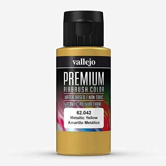 Ozzie Collectables Vallejo Premium Colour - Metallic Yellow 60 Ml 1 Ozzie Collectables Vallejo Premium Colour - Metallic Yellow 60 Ml