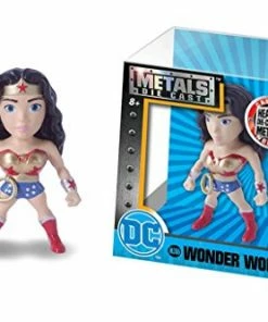 Jada Toys DC Girls - Wonder Woman (Gold) 2.5" Metals Diecast Cars