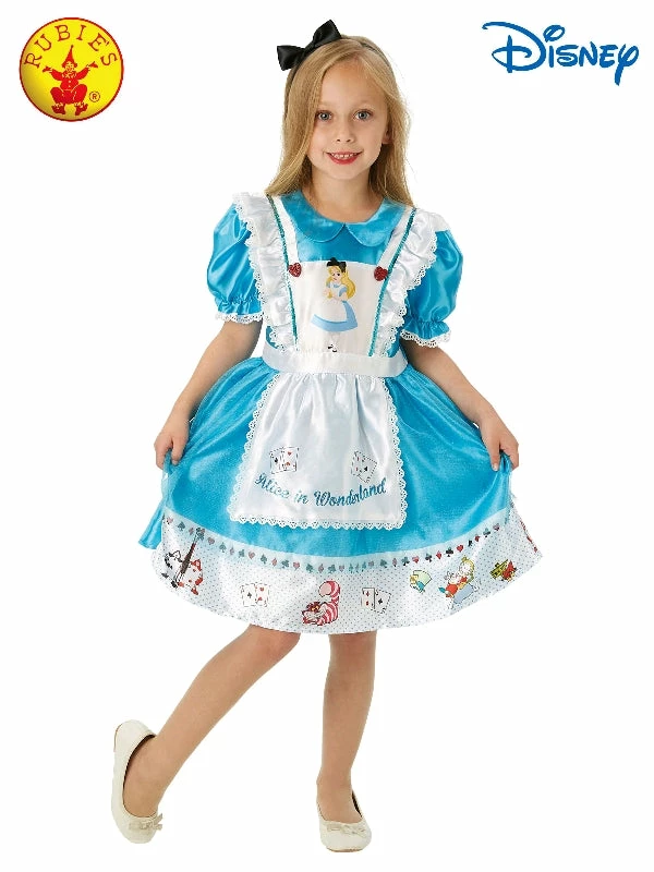 Rubies Deerfield Alice In Wonderland Deluxe Costume, Child Disney Junior 1 Rubies Deerfield Alice In Wonderland Deluxe Costume, Child Disney Junior