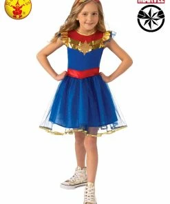 Rubies Deerfield Marvel Other Captain Marvel Tutu Dress Costume, Child