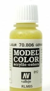 Ozzie Collectables Vallejo Model Colour - German Yellow 17 Ml