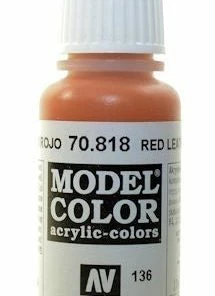 Ozzie Collectables All Board Games Vallejo Model Colour - Red Leather 17 Ml