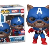 Captain America - Capwolf Marvel Funkon 2021 Summer Convention Exclusive Pop! Vinyl